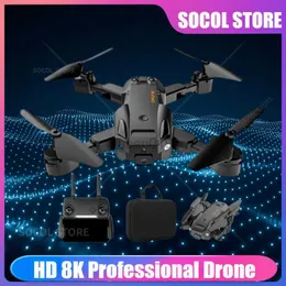 8K 새로운 드론 5G GPS 전문 HD 항공 사진 장애물 회피 UAV 4 로터 헬리콥터 RC 거리 5000m 2023 HKD230808