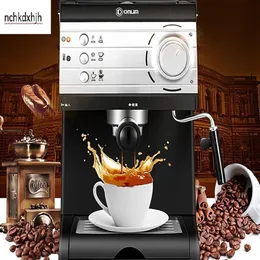 Donlim doméstico máquina de café expresso semi-automática bomba de alta pressão iltian stream cafeteira 20bar 1 5L espuma de leite 110-220-2234c