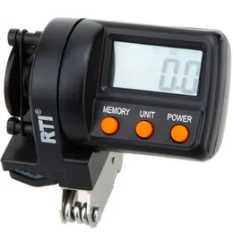 Fish Finder Est utmärkt bärbar fiskelinjelängd Counter Digital Depth Gauge Accessories 230807