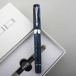 Fountain Pens Jinhao Centennial 100 Pen Fine 04mm M Nib 07mm Resin Ink With A Converter Business Office Gift 230807