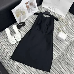 Basic & Casual Dresses designer 23 New Girls' Sweet and Age Reducing Back Cross Bow Tank Top Dress PDL5