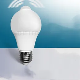 Other Home Garden E27 Led Bulbs 12W 15W 18W 21W PIR Motion Sensor Lamp AC85265V Energy Saving Auto Smart Infrared Body Night Safety Light 230807