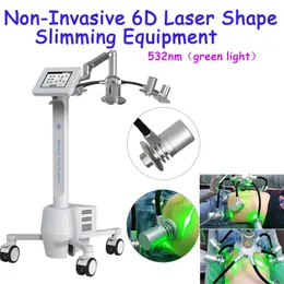 비 침습적 6D Lipo Fat Reduction Body Shape Machine Lipolaser Diode Slimming 뷰티 장비