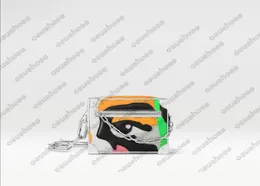 Mini Baú Macio Outono-Inverno 2023 Show Eye Doodle M23144 Feminino Designers Mensageiro Monogramas Bolsas Luxos Masculino Baú Bolsas de Ombro Corpo Cruzado Gota de Água M22588