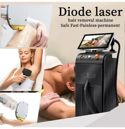 Salone Estetico Istituzione Aggiornamento Ad Alta Potenza 500 W Laser Permanente di Rimozione Dei Capelli Ghiaccio Titanio 808nm Macchina di Depilazione Laser a Diodi