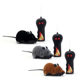 전기/RC 동물 무선 원격 제어 RC 전자 쥐 마우스 마우스 고양이 강아지 재미있는 장난감 230808