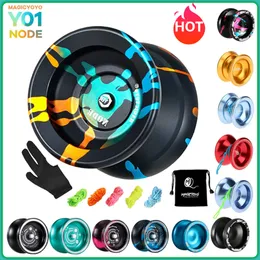 Yoyo Magic yoyo v3 yoyo aluminium aluminium profesjonalista yoyo niereagujący lub responsywny wózek yoyos yoyo dla dzieci zabaw dla chłopców 230807