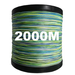 Linha Trançada 2000M 500M Água Salgada 8 Fios 4 Fios PE Linha de Pesca Trançada 18-88LB Suave Multifilamento Super Durável Linha de Pesca Pesca 230807