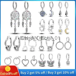 أقراط Cycuff Silver 925 Sterling Silver U Shape Heart Star Earring أقراط للنساء للنساء هدية عيد ميلاد الزفاف X0808 x0808