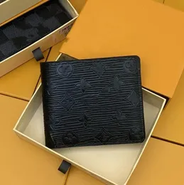デザイナー財布の格子縞のスタイルハイエンドメンズ女性キーチェーンクレジットカードホルダーラグジュアリーlビルフォールドファッションクラッチ本革の財布クロスボディバッグA5
