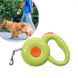 Hundhalsar 3M infällbar koppel Donut Formvalp Auto Justerbar dragkraft Nylon Walking For Small Dogs Cats