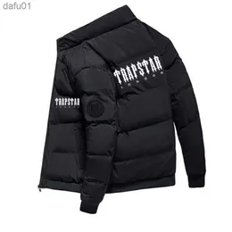 Trapstar - męska kurtka jesieni/zimowa i płaszcz ciepłe ubranie grube i ciepłe londyńskie koreańskie mody pikowane nowe 2023 L230520