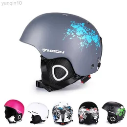 Hełmy narciarskie Ultimate Light Wadze Hełm narciarski rozmiar snowboardu M/L Snowboard Hełm dla mężczyzn kobiety z odłączonymi uszami w celu regulacji temperatury ciała HKD230808