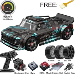 ElectricRC Car MJX Hyper Go RC 14301 14302 Brishless 114 24Gリモートコントロール4WDオフロード高速エレクトリックホビーおもちゃトラック230808