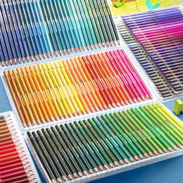 Penne per pittura Professionale 180 matite colorate Set Acquerello Disegno matite colorate matite colorate colore legno regalo per bambini Materiale scolastico 230807