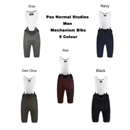 Cycling Bib Shorts PAS NORMAL STUDIOS PNS Men's Mechanism Bibs Shorts Race fit With Italy Power band Flatlock sewing 230807