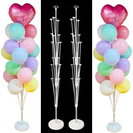 7/13/19 Tube Balloons Stand Column Holder Balloon Glue Dot Stick Kid Birthday Party Baby Shower Girl Wedding Decoration Supplies HKD230808
