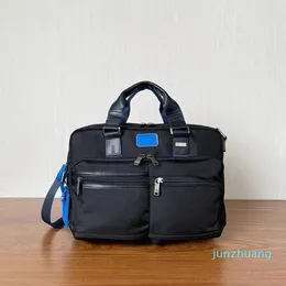 Briefcases Ballistic Nylon Computer Briefcase Men's Business Commuter Shoulder Messenger Bag Fashion Handbag