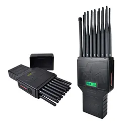 Alligator 16 Antennas Portable GSM DCS CDMA 2G 3G 4G 5G WiFi GPS LOJACK 315 433 VHF UHF Signal Jammers