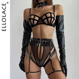 Сексуальная юбка Ellolace Чувственное нижнее нижнее белье.
