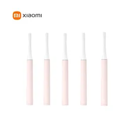 Xiaomi Mijia Sonic Electric Toothbrush Cordless T100 USB Rechargeable Toothbrush Waterproof Ultrasonic Automatic Tooth Brush 5PCS