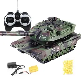 ElectricRC Car Remote Control Tank Wireless Offroad Can Bombing Charging Crawler Toy Model 230807