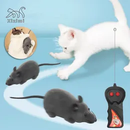 ElectricRC Animals Wireless Remote Control Mouse Pet Toy Electric Spoof Tricky Animal Model Children's Holiday Gift 230807