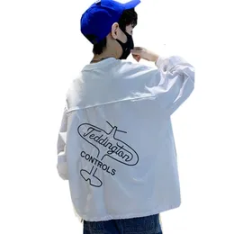 Hoodies Sweatshirts Spring Korean Style Children Boys Clothes Sweatshirt With Pocket Letter Print Teens Boy Cotton Tee Top For Kids Outerwear 230807
