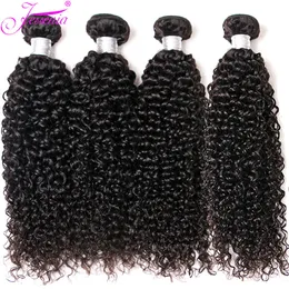 Lace 12a Raw Kinky Curly 3 4Bundle Deals Hair Natural Black 8 26inch 100 Mongolian Real Human Weave 230807