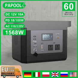 Nya 1500W Portable Power Station Solar Generator 22.4V 72AH LIFEPO4 CELL