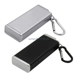 Mini portatile Posacenere tascabile Vassoio antipolvere Organizzatore Forniture portatili per uomo Marito Nonno Regalo maschile HKD230808