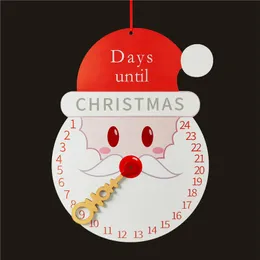 sublimation blank Christmas Countdown Calendar ornaments decoration hot transfer printing consumables