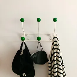Крючки рельсы винтажный настенный крючок корейский стиль металлическая одежда держатель для шляпы Держатель стойка для кроше организатор дома детская детская комната