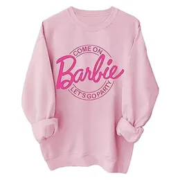 Bluzy damskie bluzy bluzy ambenheimer różowy bluza mężczyźni mężczyźni kobiety o szyi ubrania vintage streetwear 230808