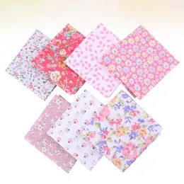 Tovaglia 2 Confezioni Fasci di Tessuto di Cotone Quadrati Pretagliati Patchwork Quilting Quarti Motivi Floreali per Cucito Fai da Te