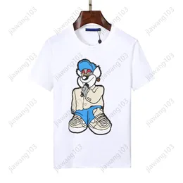 Summer L letter TEES casual men s and women s loose T shirt letter printed short sleeves best selling Joker black and white couple T shirt size S-XXXXXL