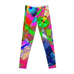 Active Pants Square #17 Leggings Sporty Woman Push Up Yoga Wear Abbigliamento da palestra