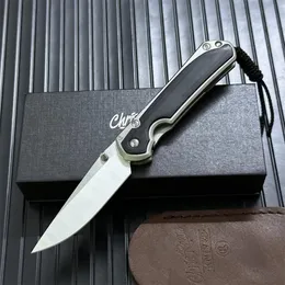 Chris Reeve Mini Cr Sebenza 31 Folding Knife CPM-Magnacut Titanium Alloy +G10 Handle Cr 21th/25th Camp Hunt Pocket Knives Självförsvar Mikroskärningsverktyg