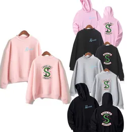 klädtröja hoodie hylsa fans Southside ormar huva stor storlek kvinna avslappnad kvinnlig dräkt hoddie