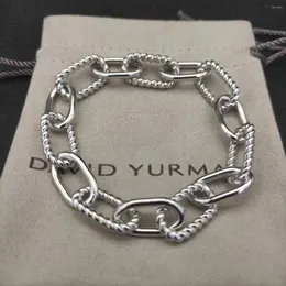 Braccialetti con ciondoli David Y Copper Brand Jewelry Fashion Catena da polso per donna e bracciale uomo