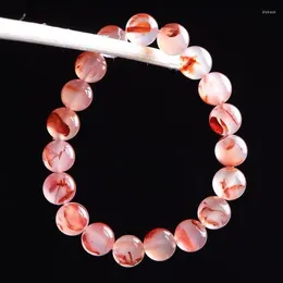 Strand Pure Natural Flowered Agate Bracelet Species High Artistic Conception Single Circle