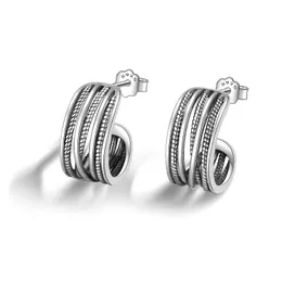 Stud 925 Silver Spanish Bear Earrings Trend Long Hängande lyxkvalitetsmycken för kvinnor Naturliga pärlor dinglar ovanlig prydnad 230808