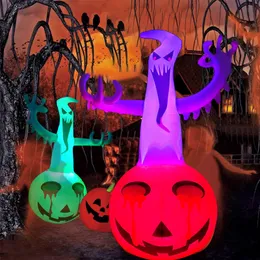 الحفلات الأخرى لحفلات الحفلات هالوين زخرفة LED LEMINOUS Outdoor Ghost Ghost Light Light for Hoseold Yard Garden Decoration 230808