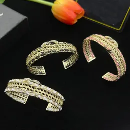 Pulseira de cristal unissex de designer, bracelete masculino de aço inoxidável feminino, pulseiras de hip-hop de alta qualidade, pulseira feminina de aço inoxidável Love Silver Rose