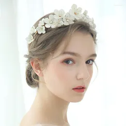 Headpieces GH0808C Super Xiansen Bridal Petals Headdress Headband Simulation Wreath Crown Wedding Dress Jewelry Accessories