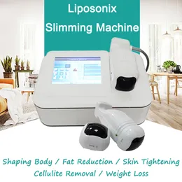 8mm 13mm kartuşlu taşınabilir liposonix makine yüksek yoğunluklu ultrason hifu yüzü kaldırma liposonik zayıflama makinesi CE onayı