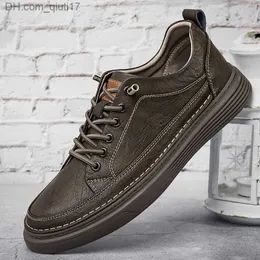 Sapatos formais Abnkarwin Marca Couro Masculino Sapatos Baixos Casuais Moda Clássica Primavera Verão Outono e Inverno Grande 46 47 Z230809