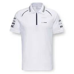 QO3S 2023 Formel One Men's Fashion Polo F1 Racing Team 2023 Ny sommarmavericks officiella webbplats Samma förare kortärmad T-shirt