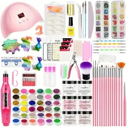 Kit Completo de Nail Art em Acrílico - Tudo o que Você Precisa para Criar Manicures Profissionais em Casa!