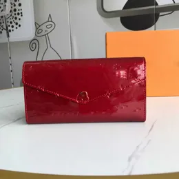 2023 Estilista de moda feminina carteira curta bolsa feminina com desconto caixa original titular do cartão bolsa feminina